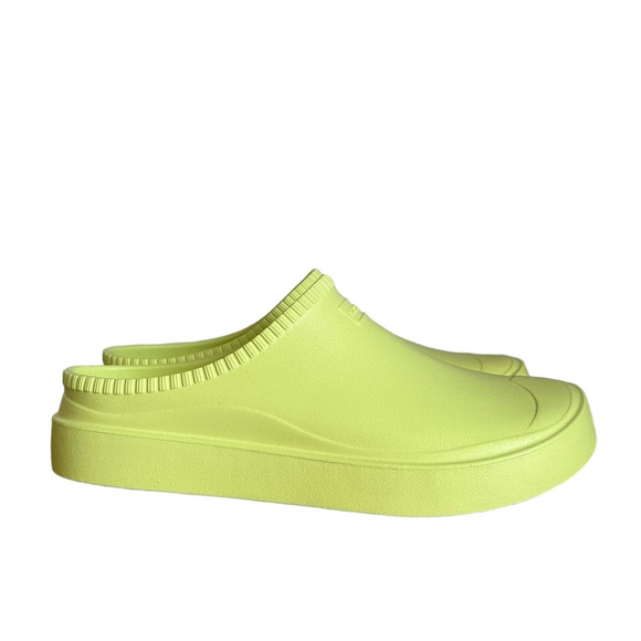 HUNTER Keyhole Accent Green Women's Slide Clog Size 10 #393 - Picture 1 of 8
